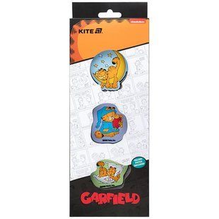 Набір бейджів на липучці Kite Garfield GF25-3012 , 3 шт. GF25-3012 фото