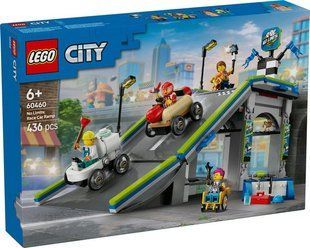 Конструктор LEGO City Жодних обмежень: Автодром для гоночних автомобілів 436 деталей (60460) 60460 фото