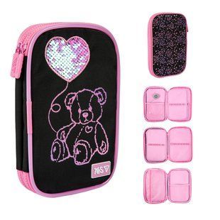 Пенал м'який з LED Yes Pink Bear PH-35 533777 фото