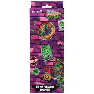 Набір бейджів на липучці Kite TMNT Tales of the TMNT NT25-3012, 3 шт. NT25-3012 фото
