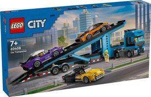 Конструктор LEGO City Грузовик-транспортер со спортивными авто 998 деталей (60408) 60408 фото