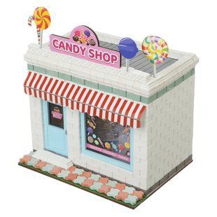 Керамічний конструктор з міні-цеглинок Candy shop. Крамниця солодощів (71160) 71160 фото