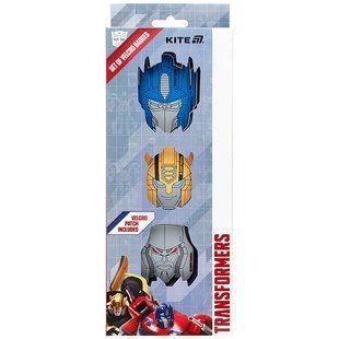 Набір бейджів на липучці Kite Transformers TF25-3012, 3 шт. TF25-3012 фото