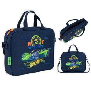 Шкільна текстильна сумка Kite Hot Wheels HW26-589 HW26-589 фото