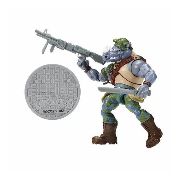 Набір фігурок серії TMNT Черепашки-ніндзя класичні - Леонардо проти Рокстеді 15 см (81276) 81276 фото