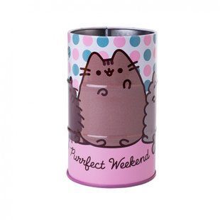 Стакан-підставка бочка Yes Pusheen метал 708099 фото