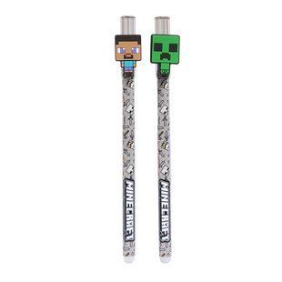 Ручка гелева пиши-стирай Yes Minecraft 0,5 мм синя 420482 фото