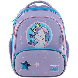 Рюкзак шкільний каркасний GoPack Education Fairytale Unicorn GO25-597M-3 GO25-597M-3 фото