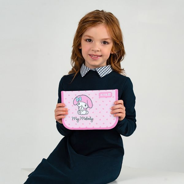 Пенал без наповнення Kite Hello Kitty HK26-621-3, 1 відділення, 1 відворот HK26-621-3 фото