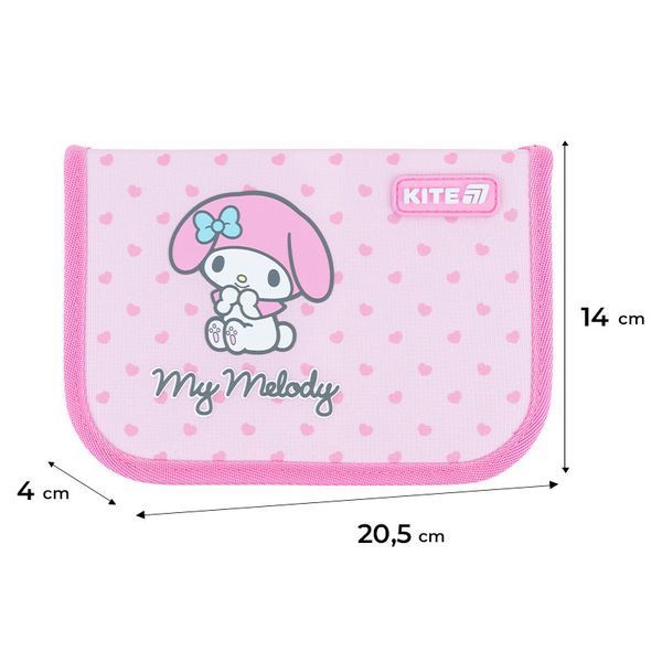 Пенал без наповнення Kite Hello Kitty HK26-621-3, 1 відділення, 1 відворот HK26-621-3 фото