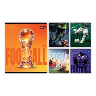 Тетрадь ученическая Yes Football А5 24 листов клетка 768583 фото